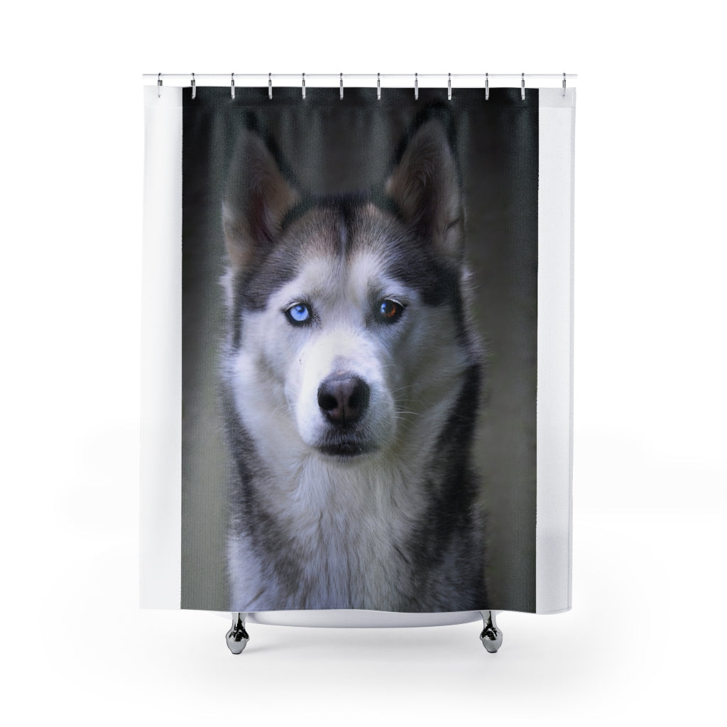 Husky Shower Curtains