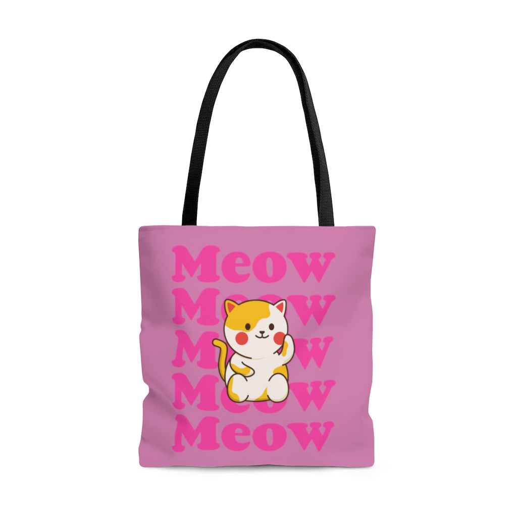 Meow Meow AOP Tote Bag