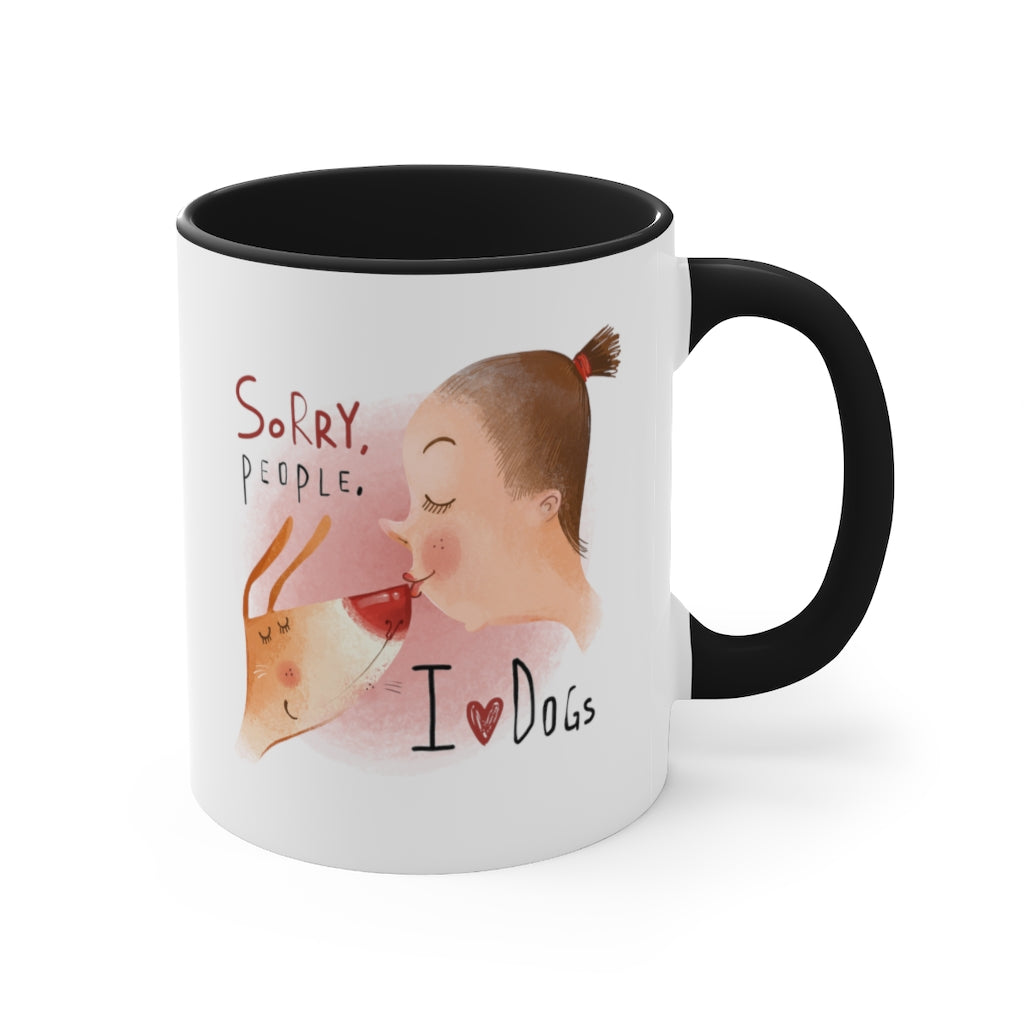 Sorry People Accent Coffee Mug, 11oz