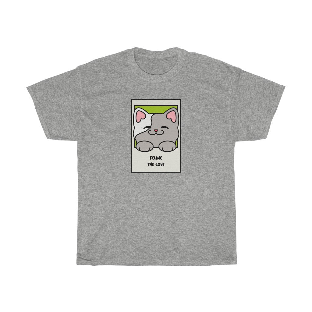 Feline the Love Unisex Heavy Cotton Tee