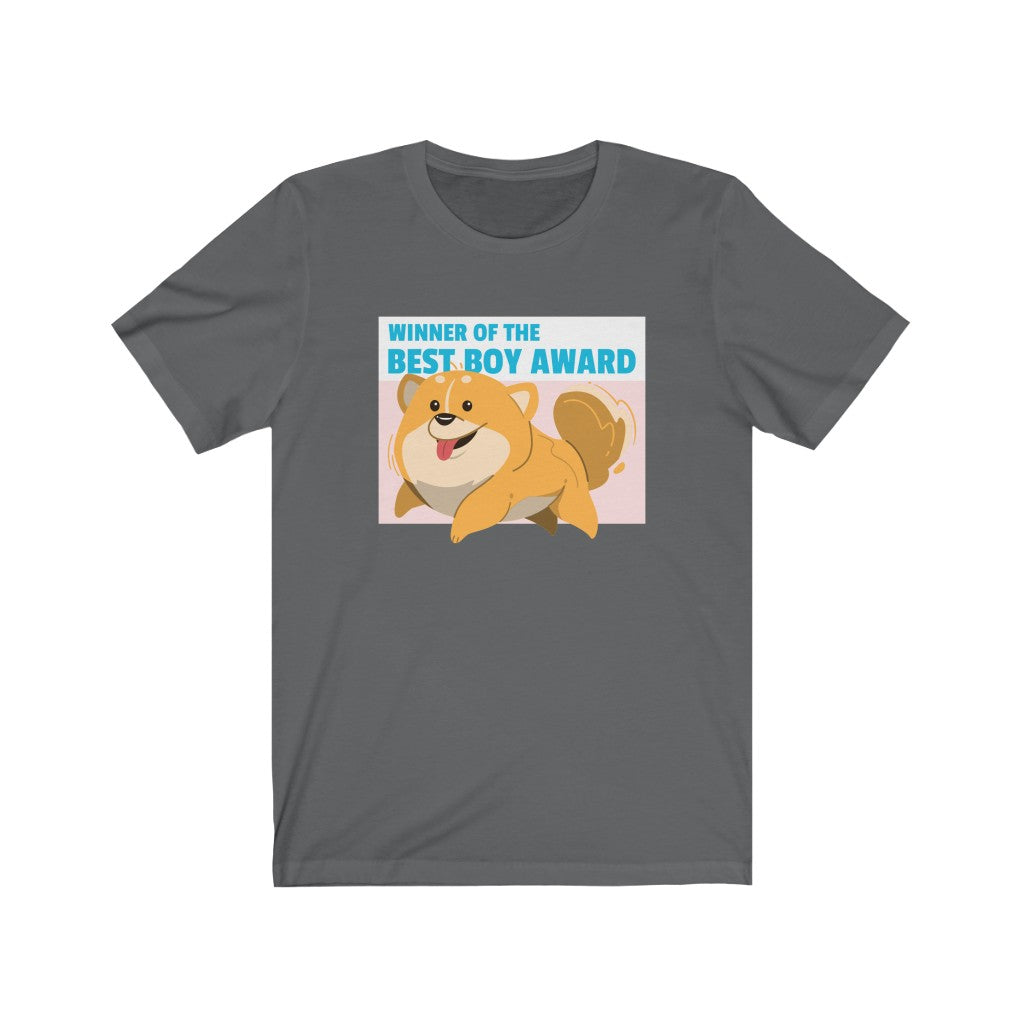 Winner Of The Best Boy Award Unisex Jersey Short Sleeve Tee