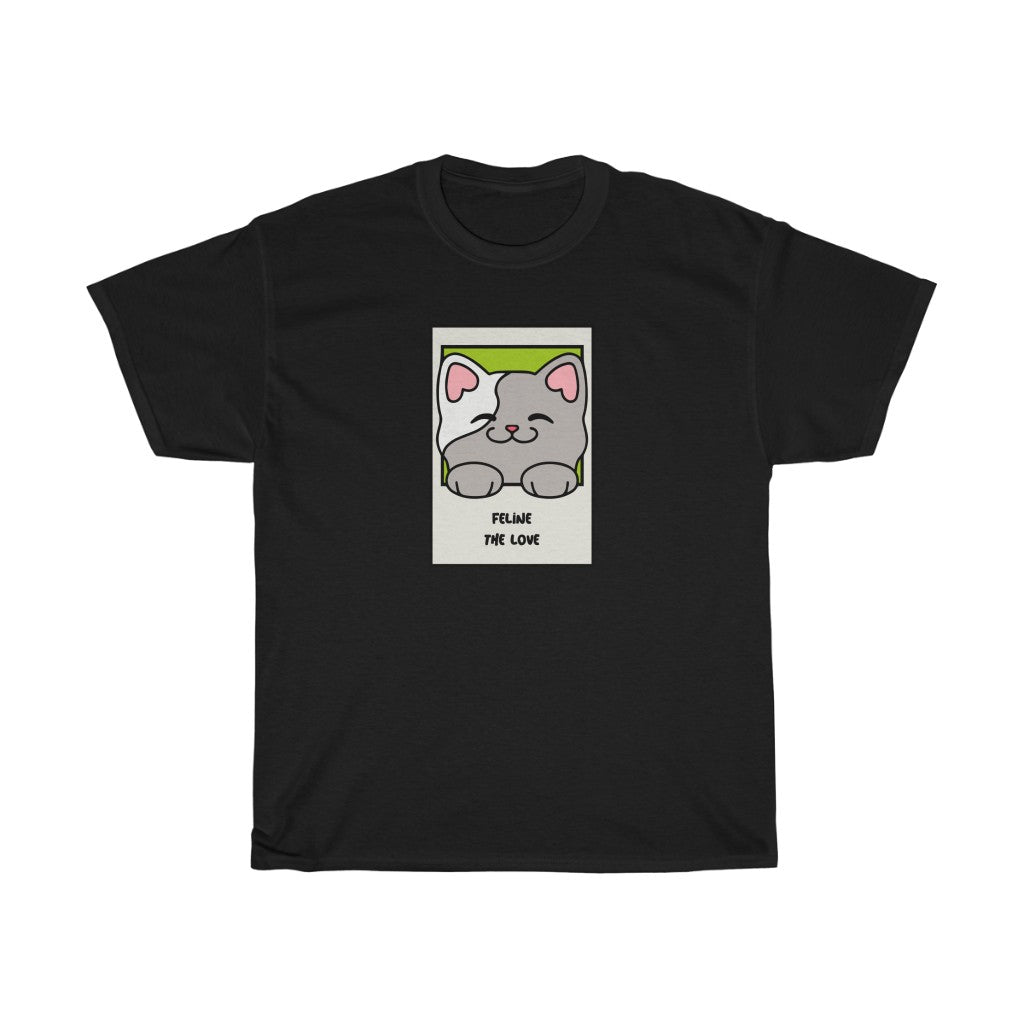 Feline the Love Unisex Heavy Cotton Tee