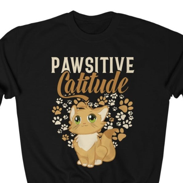 Pawsative Catitude Unisex Heavy Blend™ Crewneck Sweatshirt