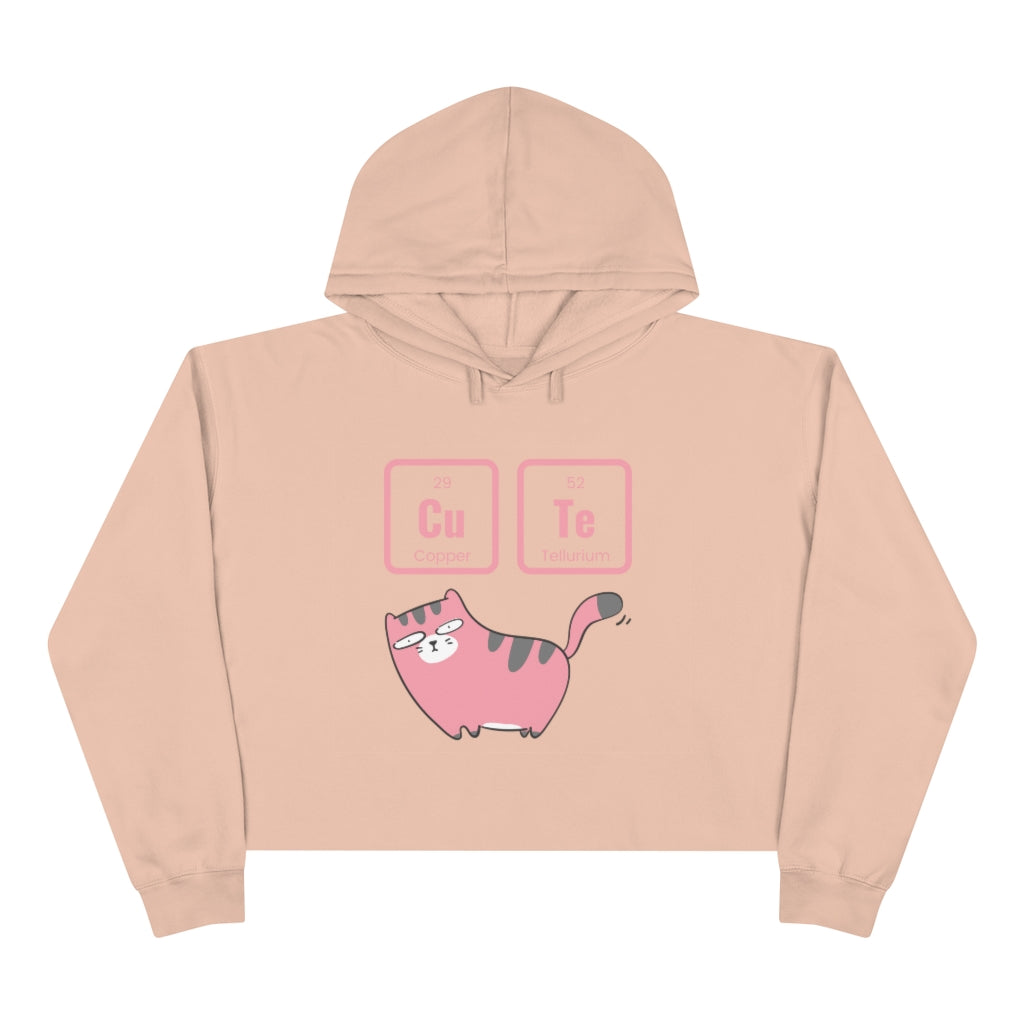 Cute Cat Crop Hoodie