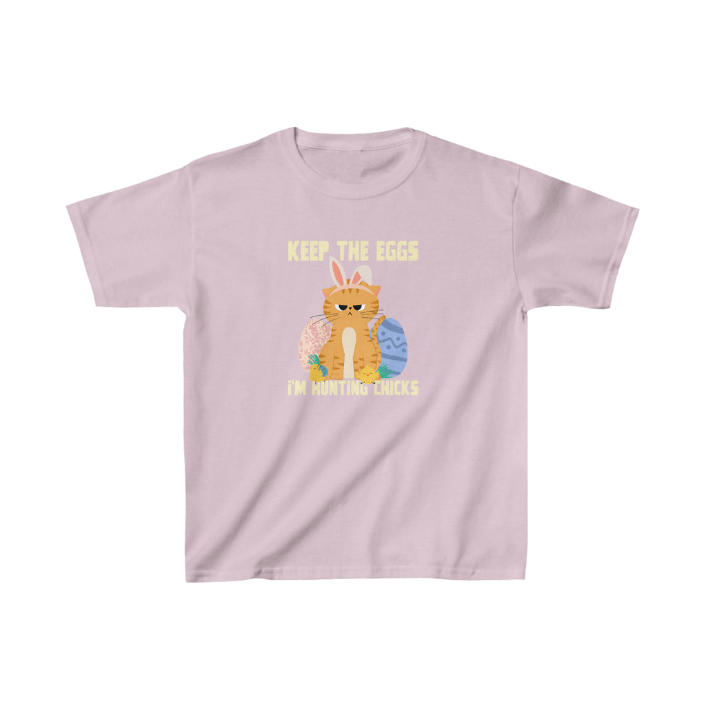 Kids Keep The Eggs Easter Tee