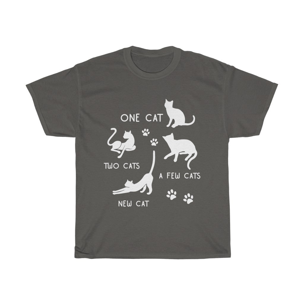 One Cat Two Cat Unisex Heavy Cotton Tee