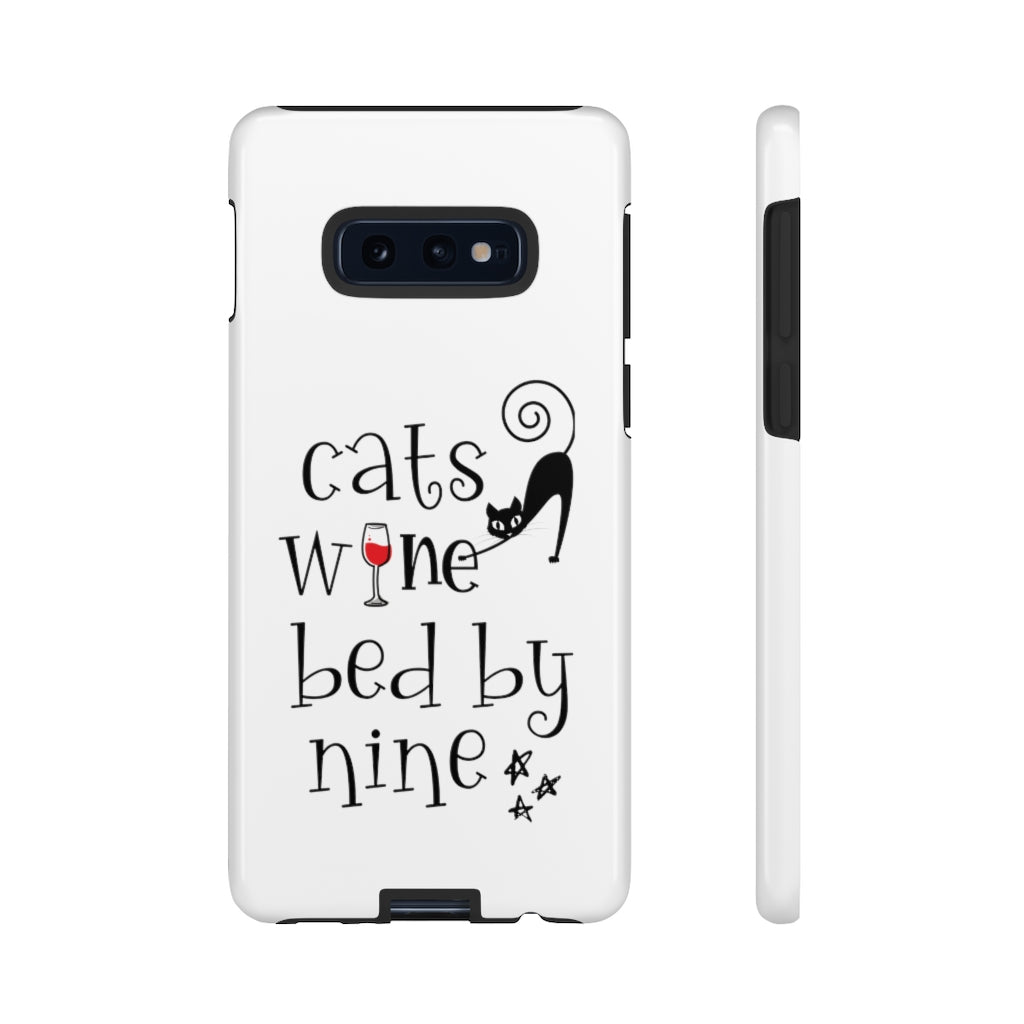 Cats Wine Bed By Nine Tough Case