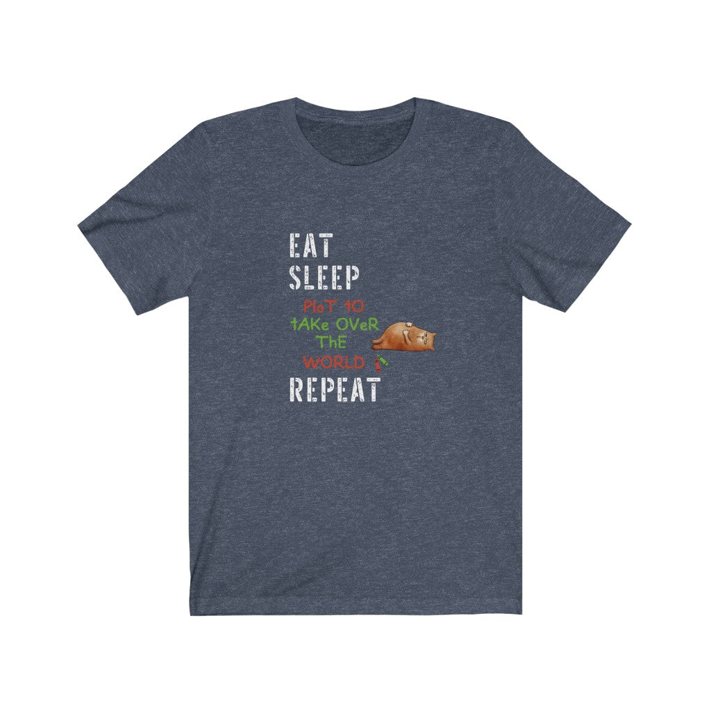 Eat Sleep Unisex Jersey Short Sleeve Tee