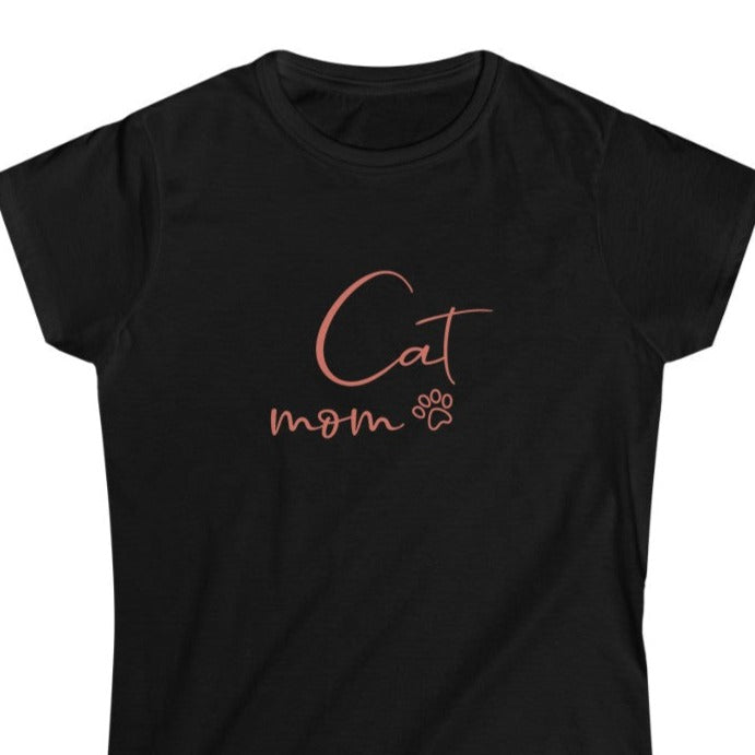 Cat Mom Women's Softstyle Tee