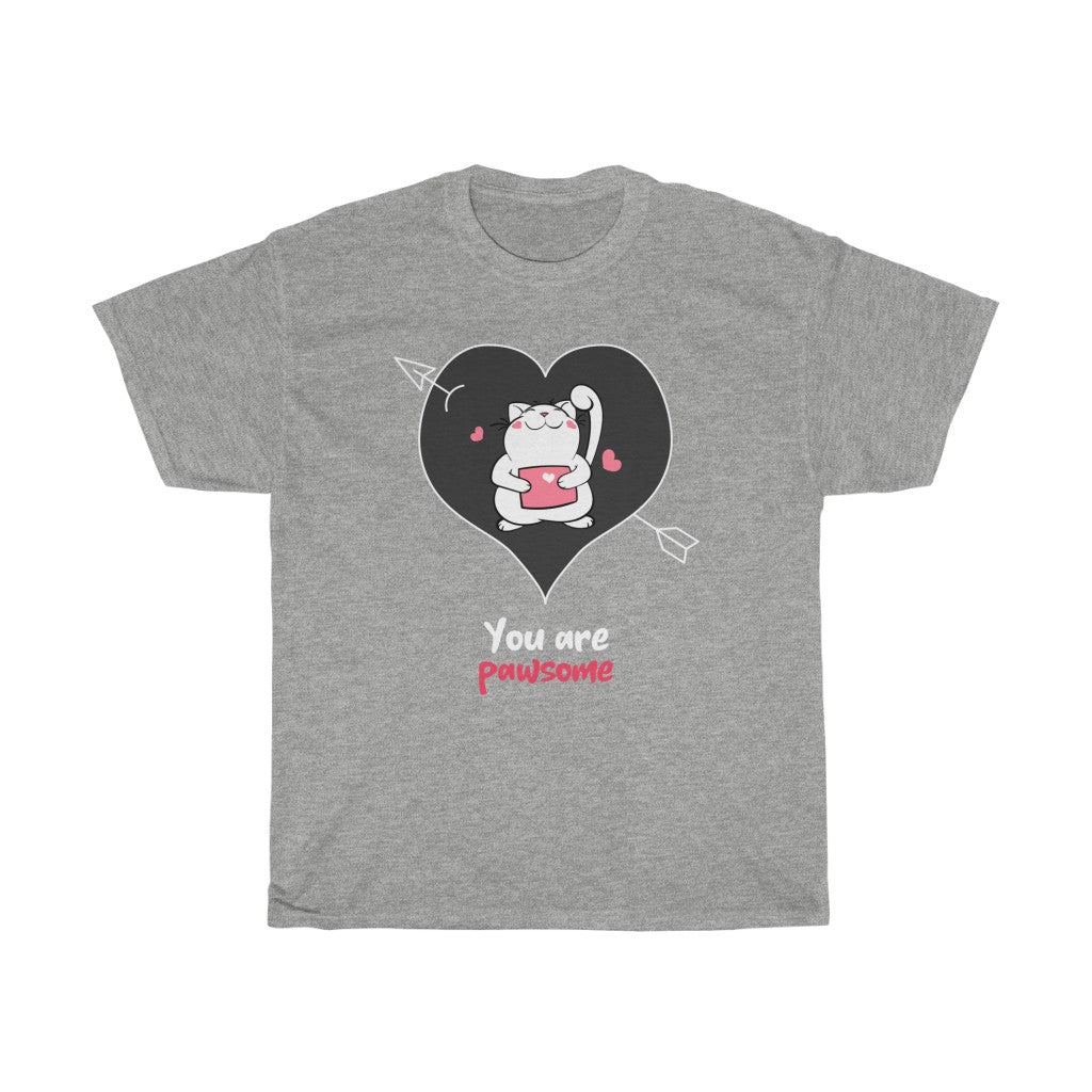 You Are Pawsome Unisex Heavy Cotton Tee