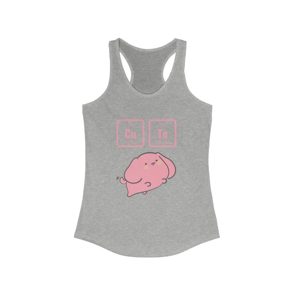 Cute Dog Women's Ideal Racerback Tank