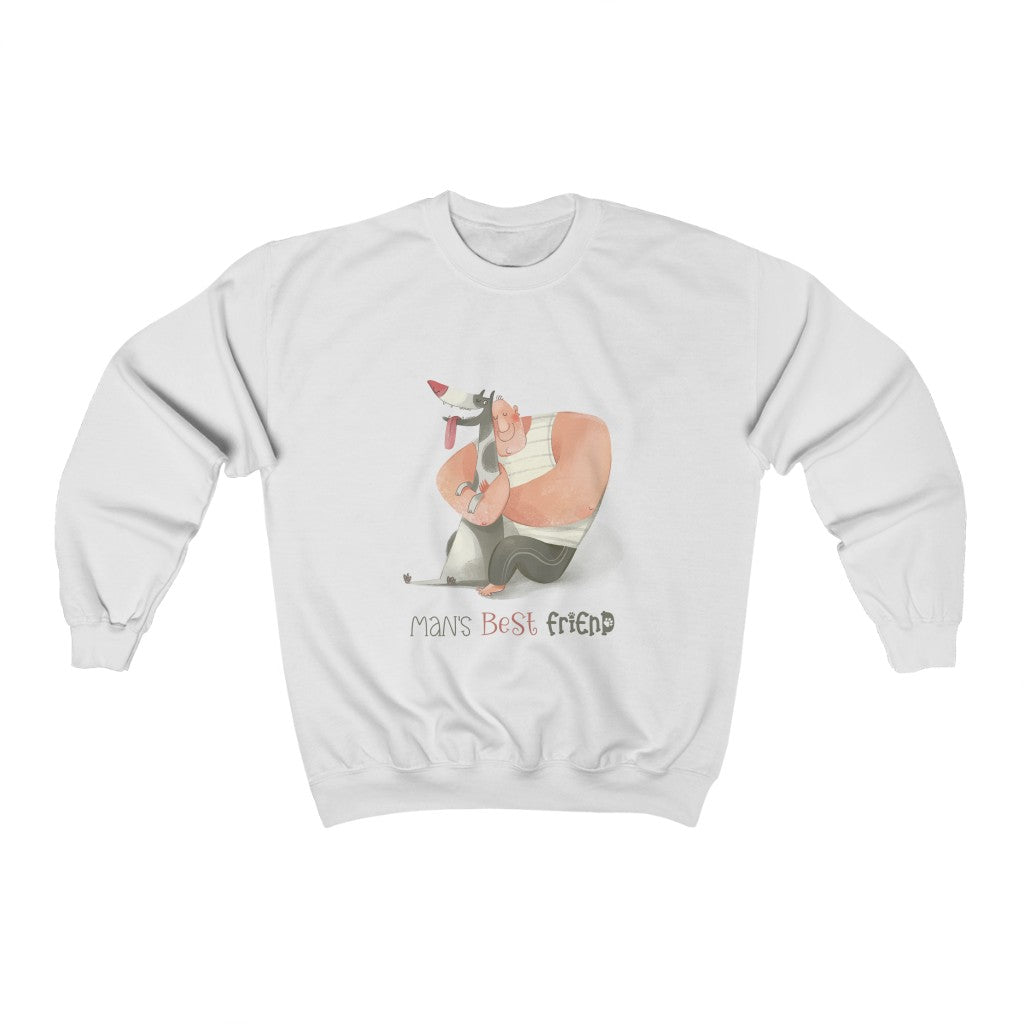 Mans Best Friend Unisex Heavy Blend™ Crewneck Sweatshirt